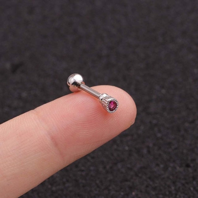Stainless Steel Ear Piercing Barbell