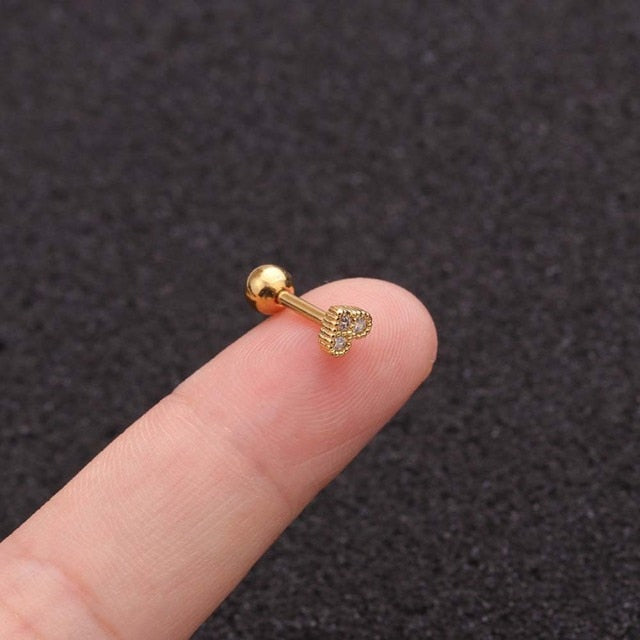 Stainless Steel Ear Piercing Barbell