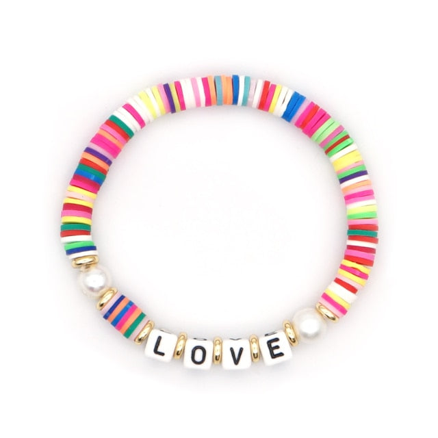 Evil Eye Bracelets Love Letter Bracelet For Women