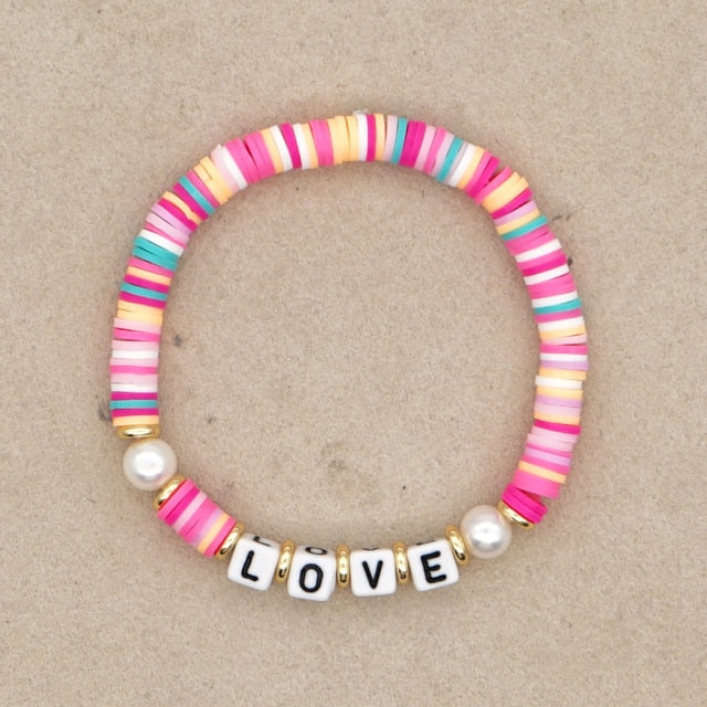 Evil Eye Bracelets Love Letter Bracelet For Women