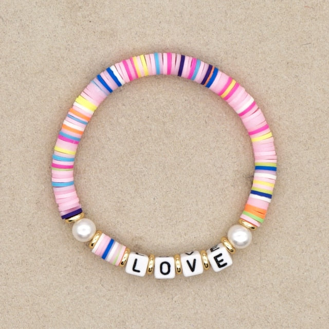 Evil Eye Bracelets Love Letter Bracelet For Women