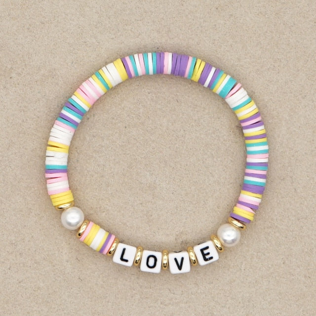 Evil Eye Bracelets Love Letter Bracelet For Women