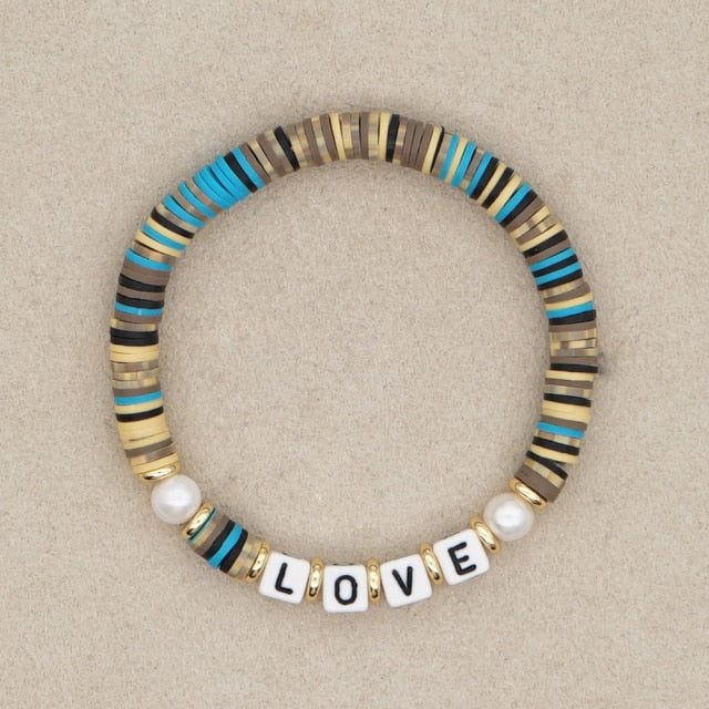 Evil Eye Bracelets Love Letter Bracelet For Women