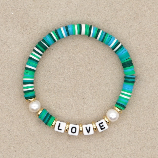Evil Eye Bracelets Love Letter Bracelet For Women