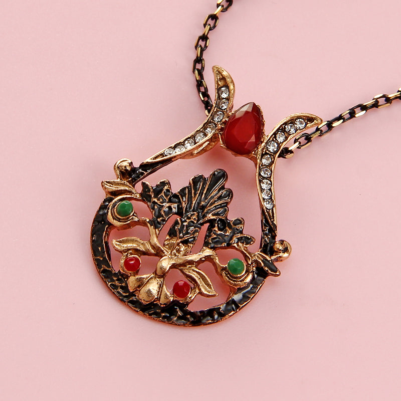 Bijouterie  Rhinestone Earrings and Necklace Set