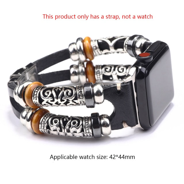 Vintage Multi-layer Leather Intelligent Wristband  Bracelet For Men