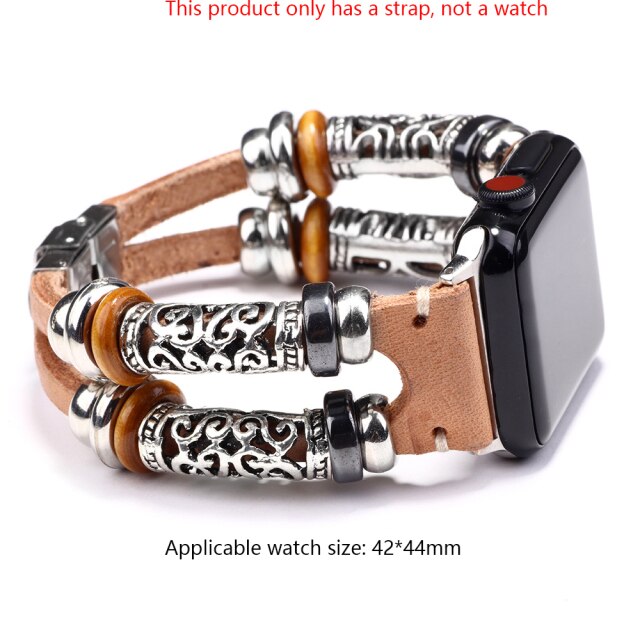 Vintage Multi-layer Leather Intelligent Wristband  Bracelet For Men