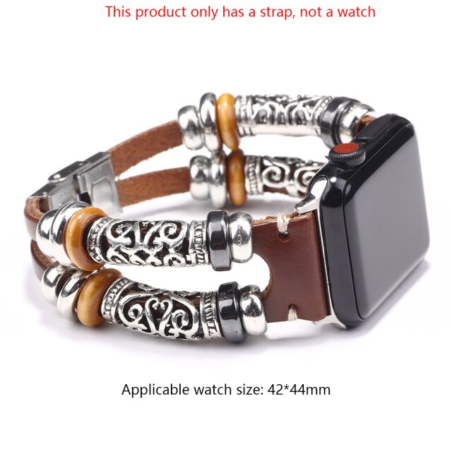 Vintage Multi-layer Leather Intelligent Wristband  Bracelet For Men