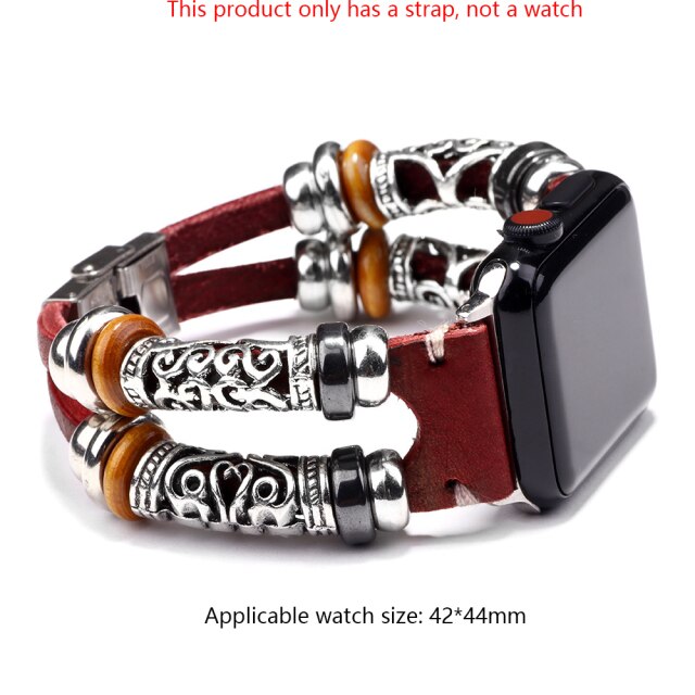 Vintage Multi-layer Leather Intelligent Wristband  Bracelet For Men
