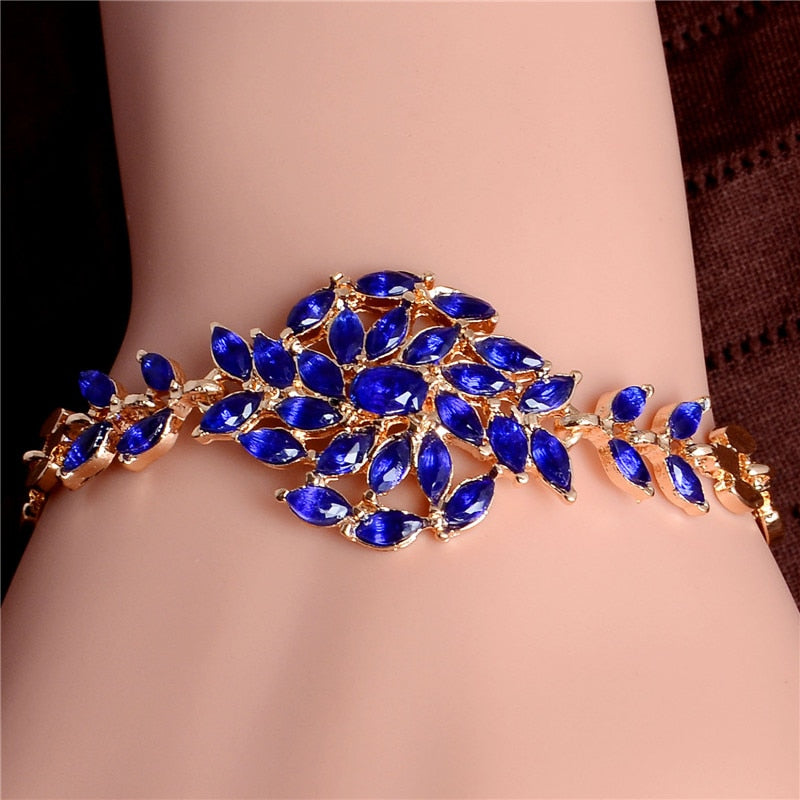 Beautiful Waterdrop Austrian Crystal Bracelet
