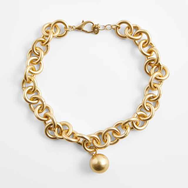 ZA Nature Stone Pearl Necklaces