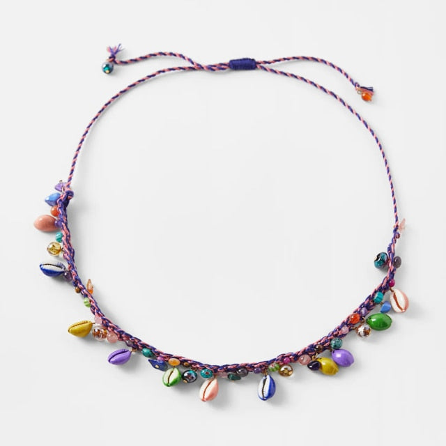 ZA Nature Stone Pearl Necklaces