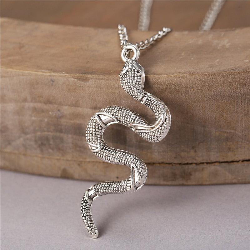 New Animal Snake Dangle Women Pendant Necklace