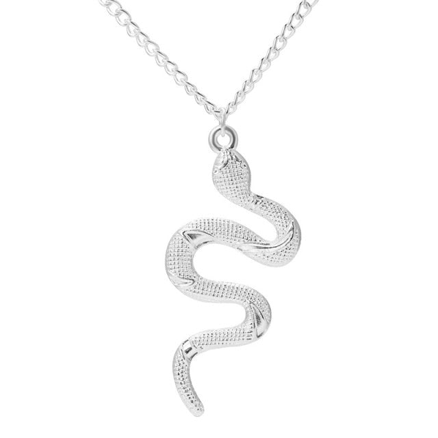 New Animal Snake Dangle Women Pendant Necklace