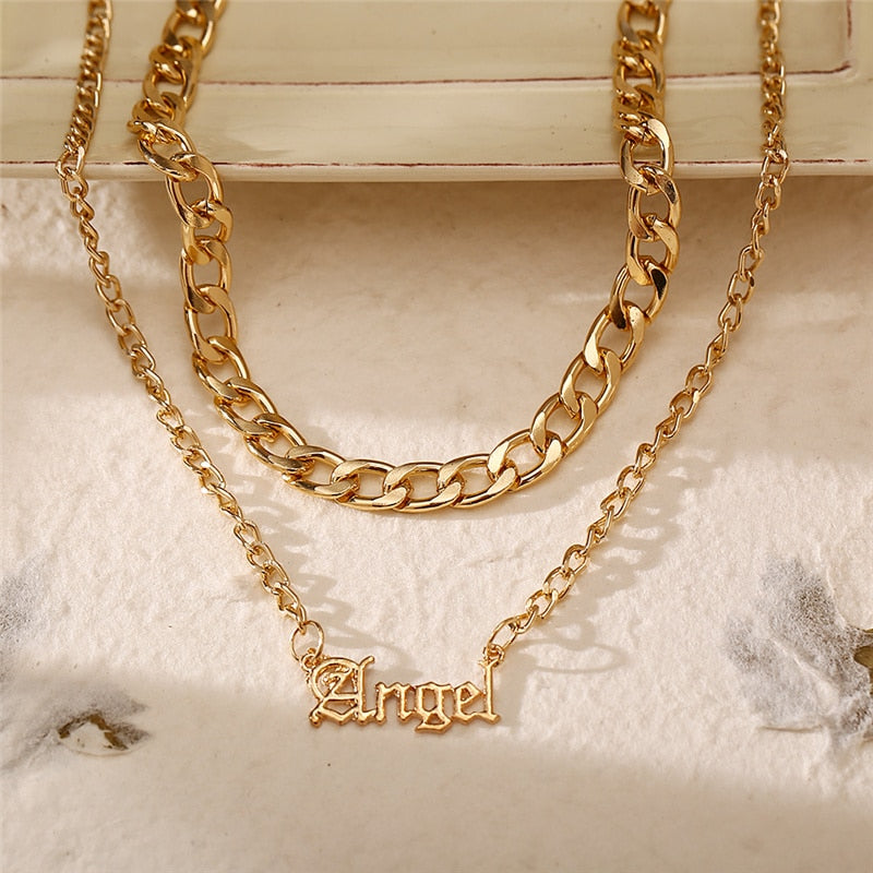 Punk Vintage Snake Pendant Necklace