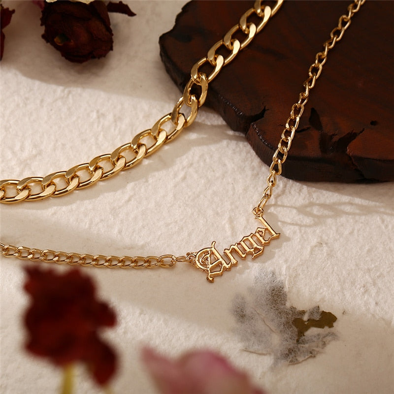 Punk Vintage Snake Pendant Necklace