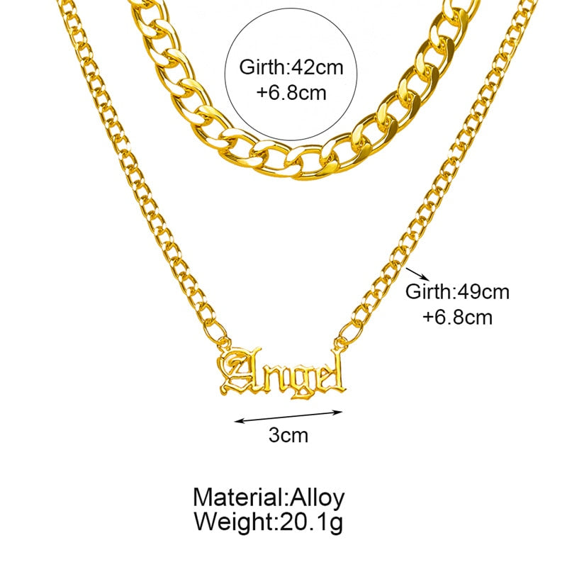 Punk Vintage Snake Pendant Necklace