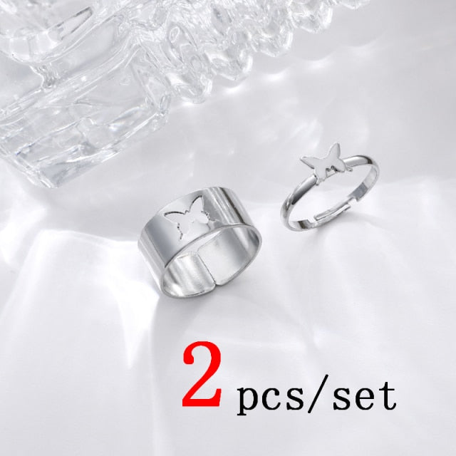 Fashion Elegant Imitation Pearl Adjustable Opening Rings For Women