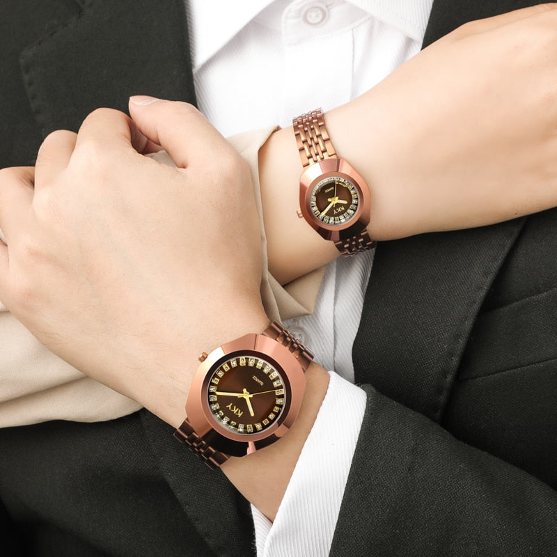 Luxury Creative New Couple Watches Women Men Watch