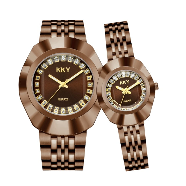 Luxury Creative New Couple Watches Women Men Watch