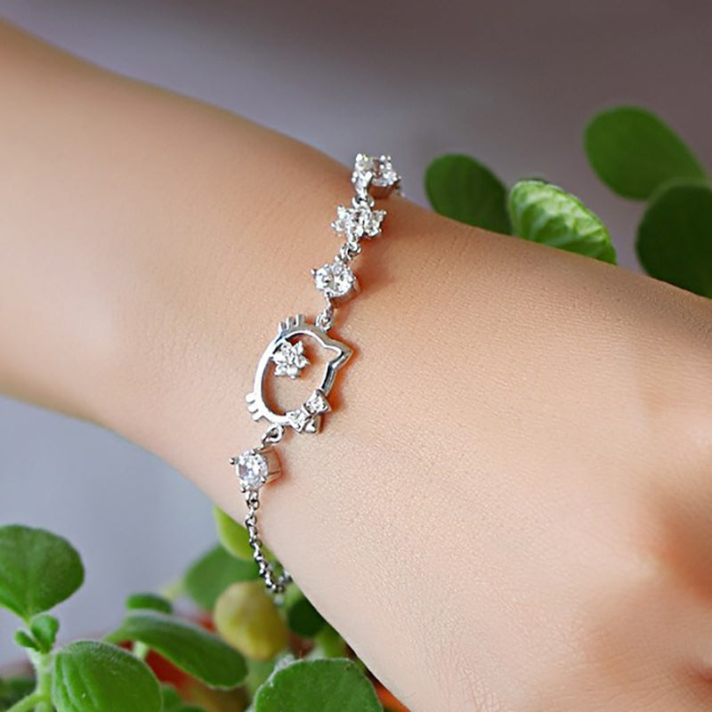 Animated Kitty bracelet