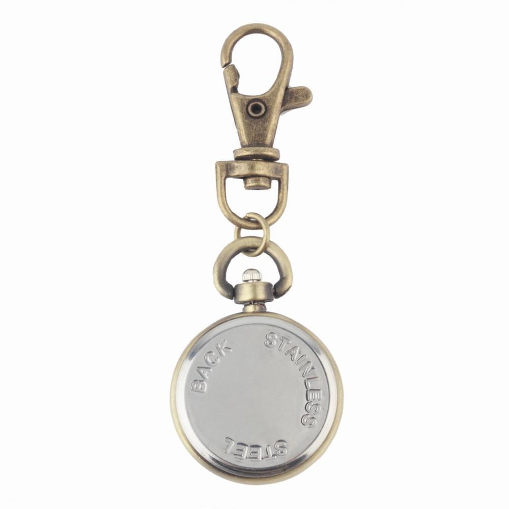 Retro Bronze Quartz vintage Movement pocket watch