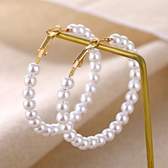Women's Fashion Statement Golden Punk Charm Earrings