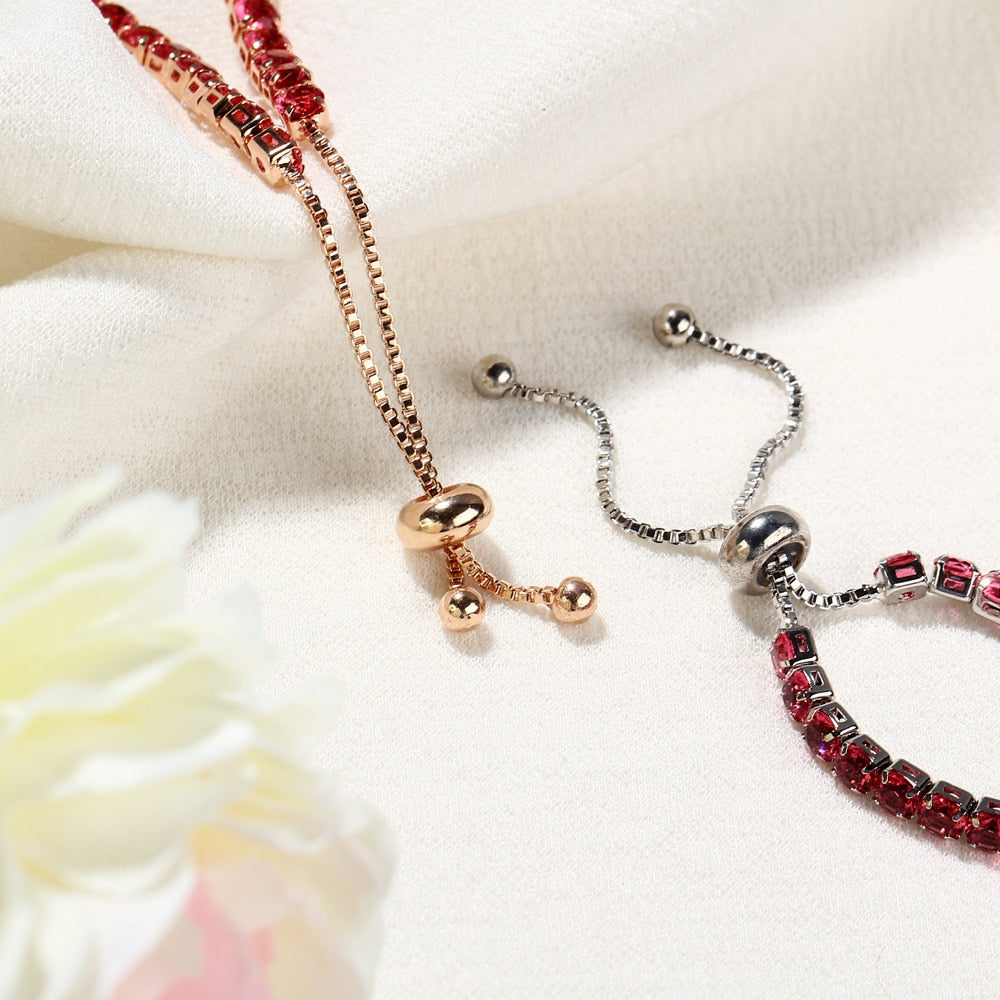 Luxury 4mm Cubic Zirconia Tennis Bracelets