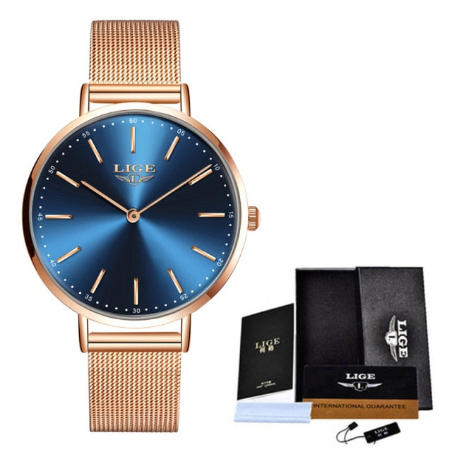 Luxury Ultra Thin Simple Couple Watches  Couple Gift Quartz Wristwatches