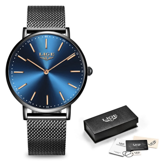 Luxury Ultra Thin Simple Couple Watches  Couple Gift Quartz Wristwatches