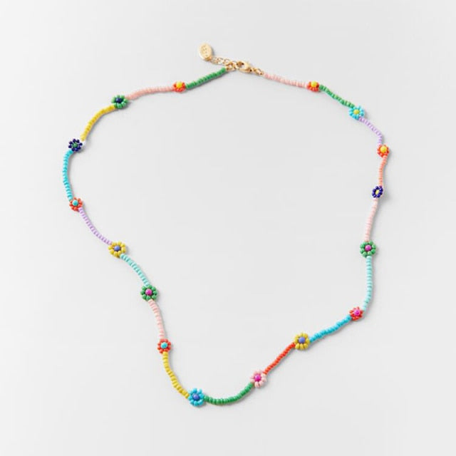 ZA Nature Stone Pearl Necklaces