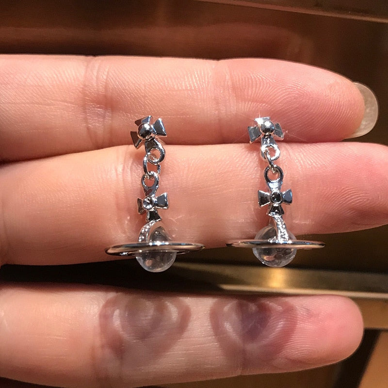 New Hip Hop Rock Saturn Earring