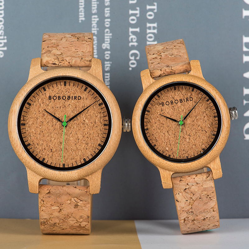 Simple Design Couple Watch Wood Wristwatch Men