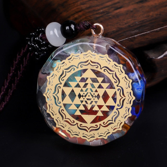 Flower of Life Pendant    Necklace