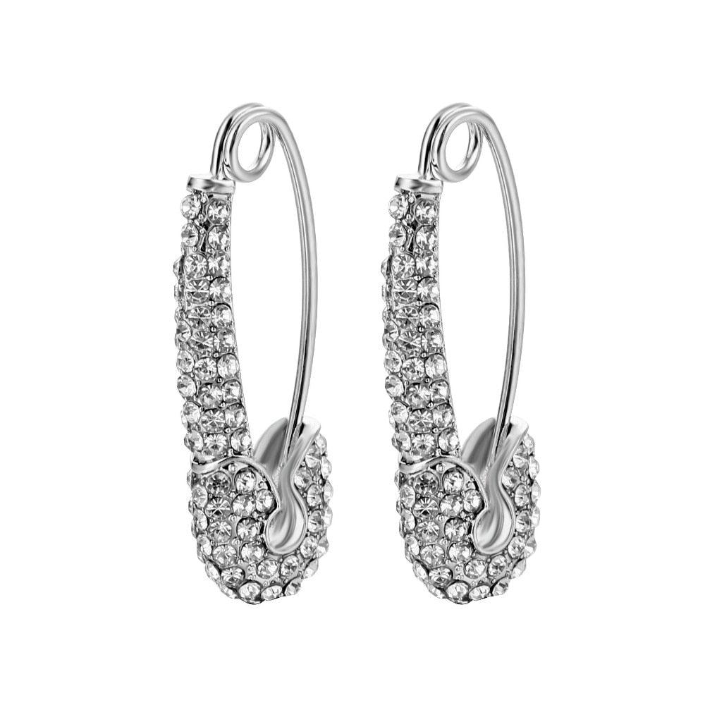 6YM Gold U-shaped Stud Earrings