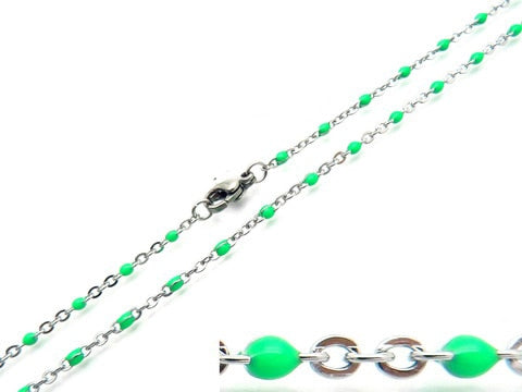 Stainless Steel Beads Chain Necklace