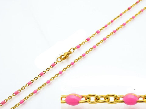 Stainless Steel Beads Chain Necklace