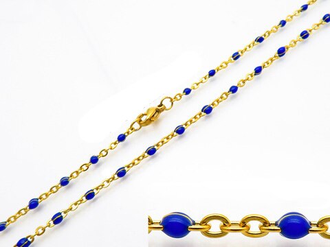 Stainless Steel Beads Chain Necklace