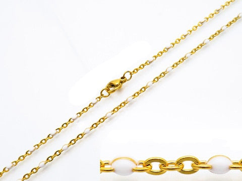 Stainless Steel Beads Chain Necklace