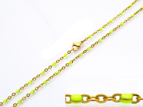 Stainless Steel Beads Chain Necklace
