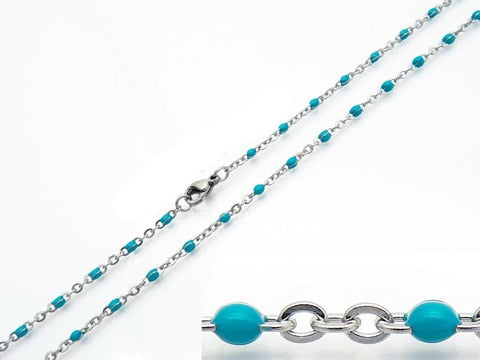 Stainless Steel Beads Chain Necklace