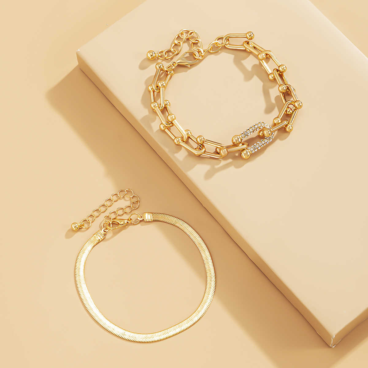 Fashion Statement Heavy Metal Bangle Bracelet