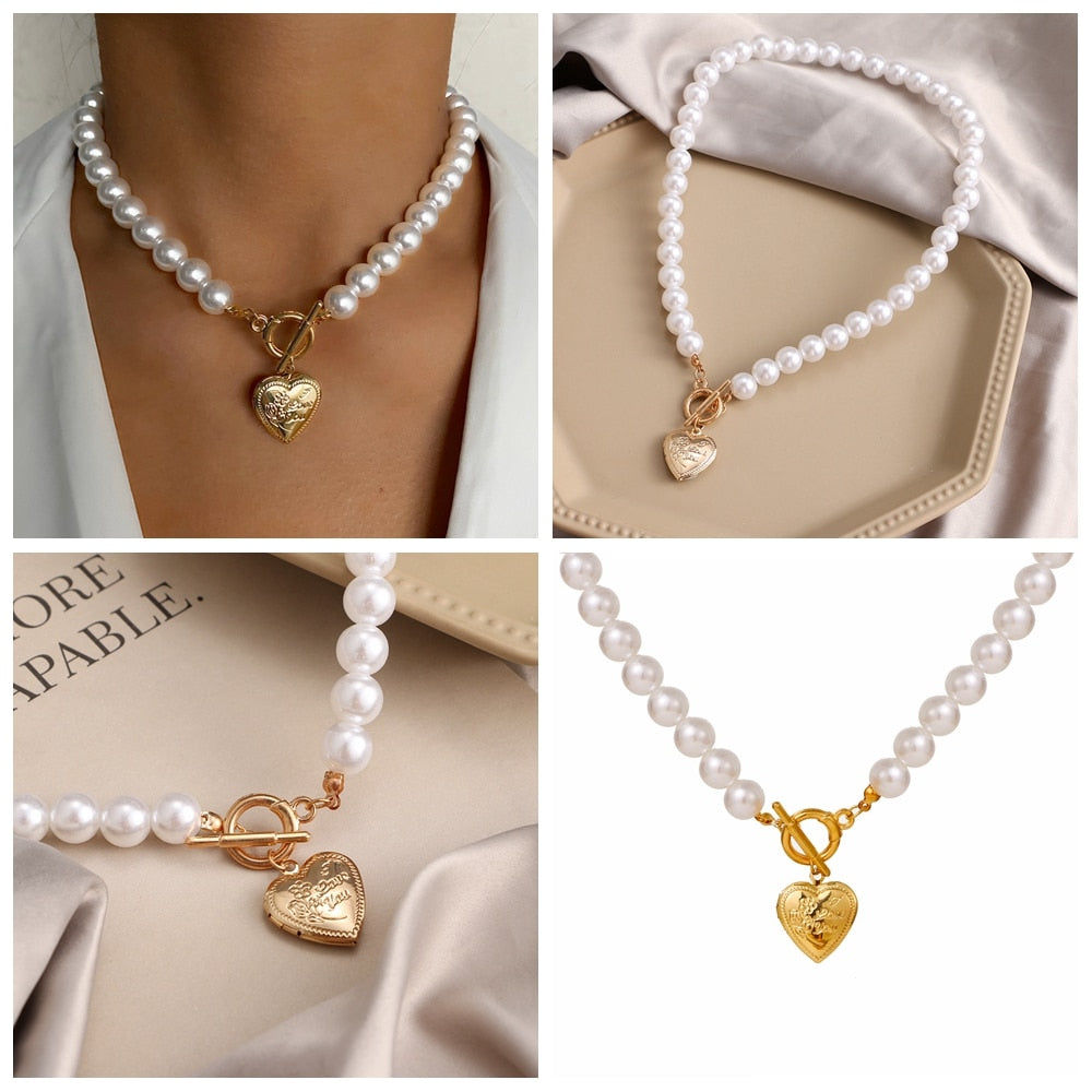 Female Creative Popular Temperament Bead Necklace