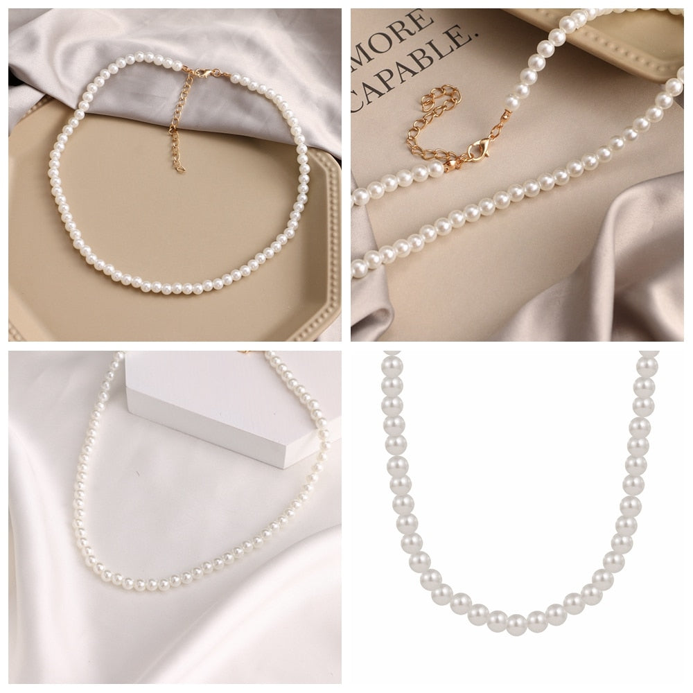 Female Creative Popular Temperament Bead Necklace