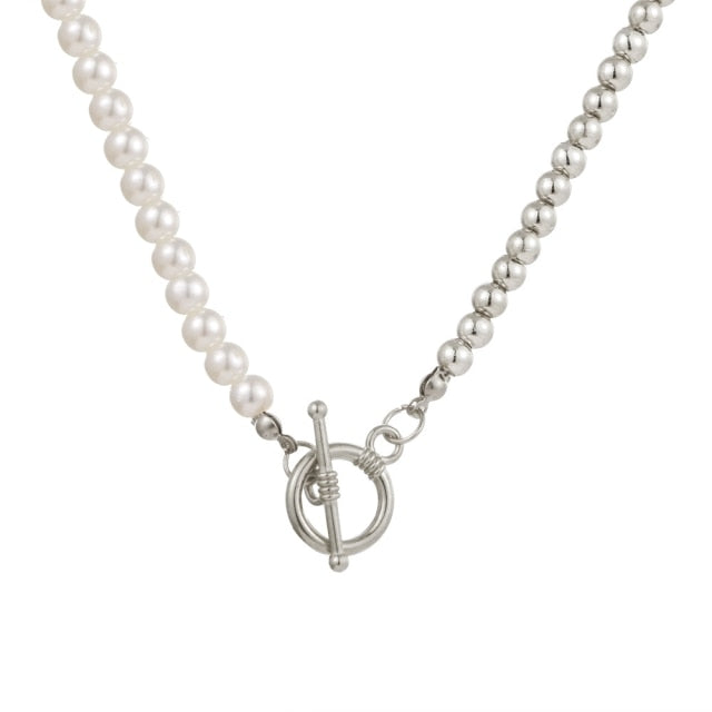 Female Creative Popular Temperament Bead Necklace
