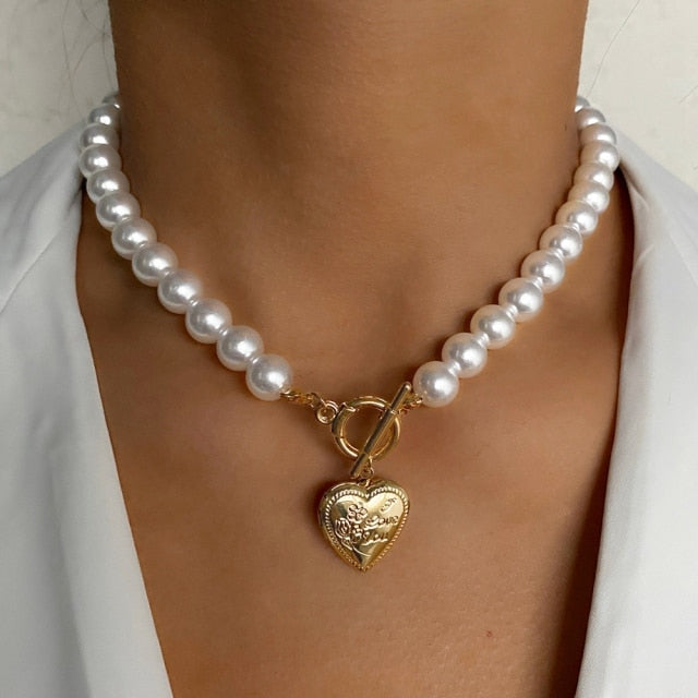 Female Creative Popular Temperament Bead Necklace