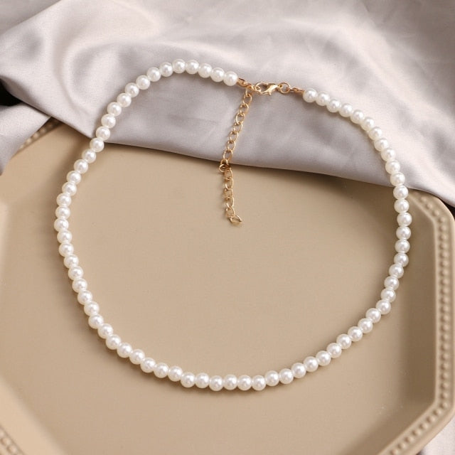 Female Creative Popular Temperament Bead Necklace