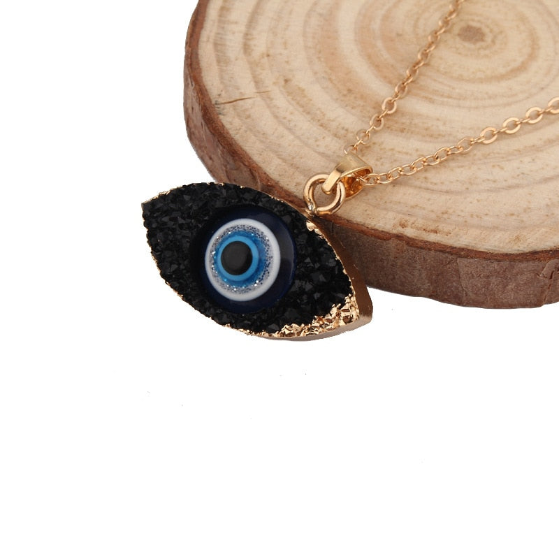 Bohemian Vintage Turkish Evil Eye Pendant Necklace Fashion