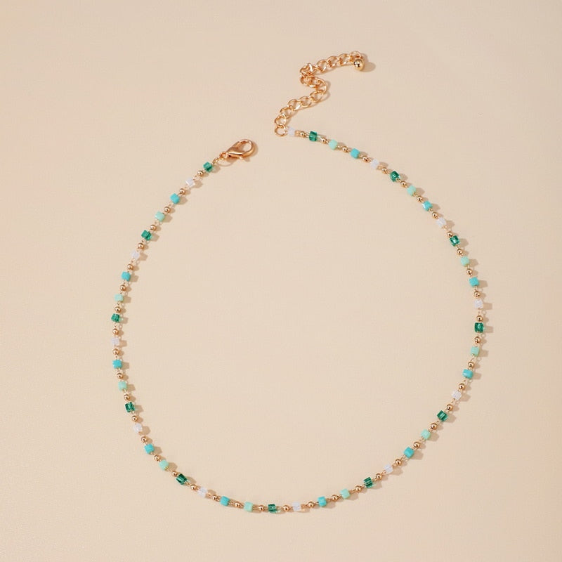 Simple Bohemia Elegant Choker Tassel Necklace