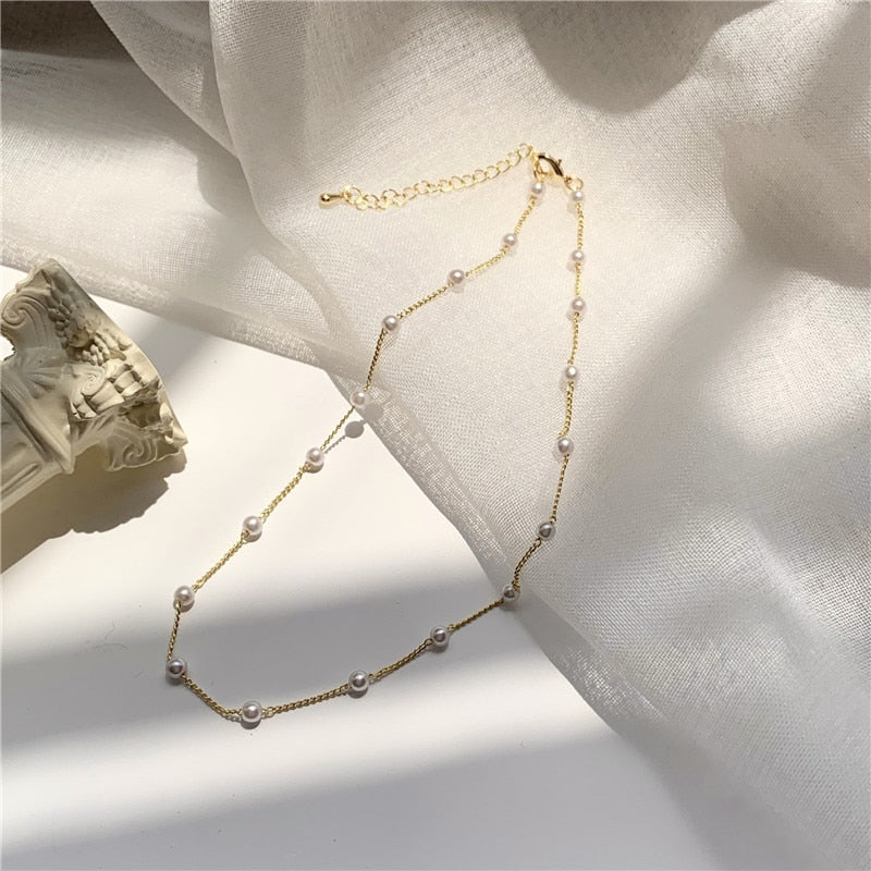 Simple Bohemia Elegant Choker Tassel Necklace